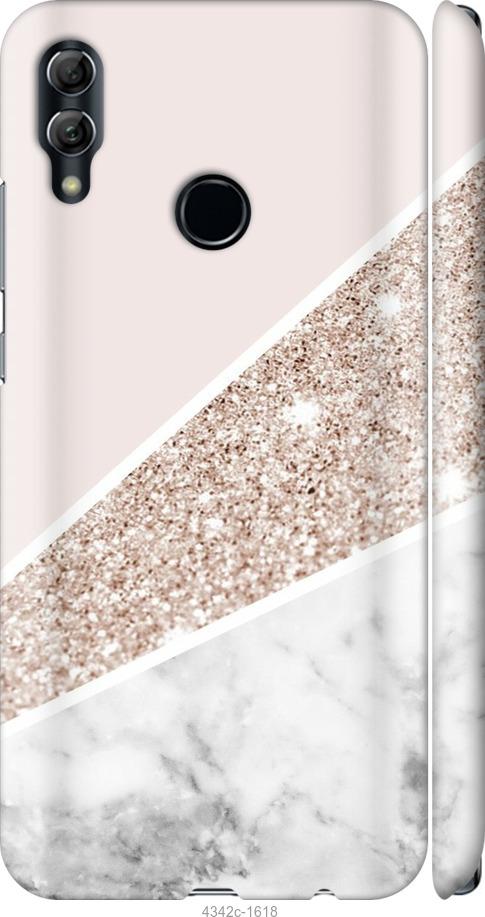 

Чехол на Huawei Honor 10 Lite Пастельный мрамор