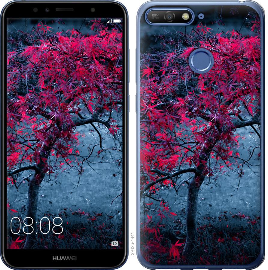 

Чохол на Huawei Honor 7A Pro Дерево з яскравими листям