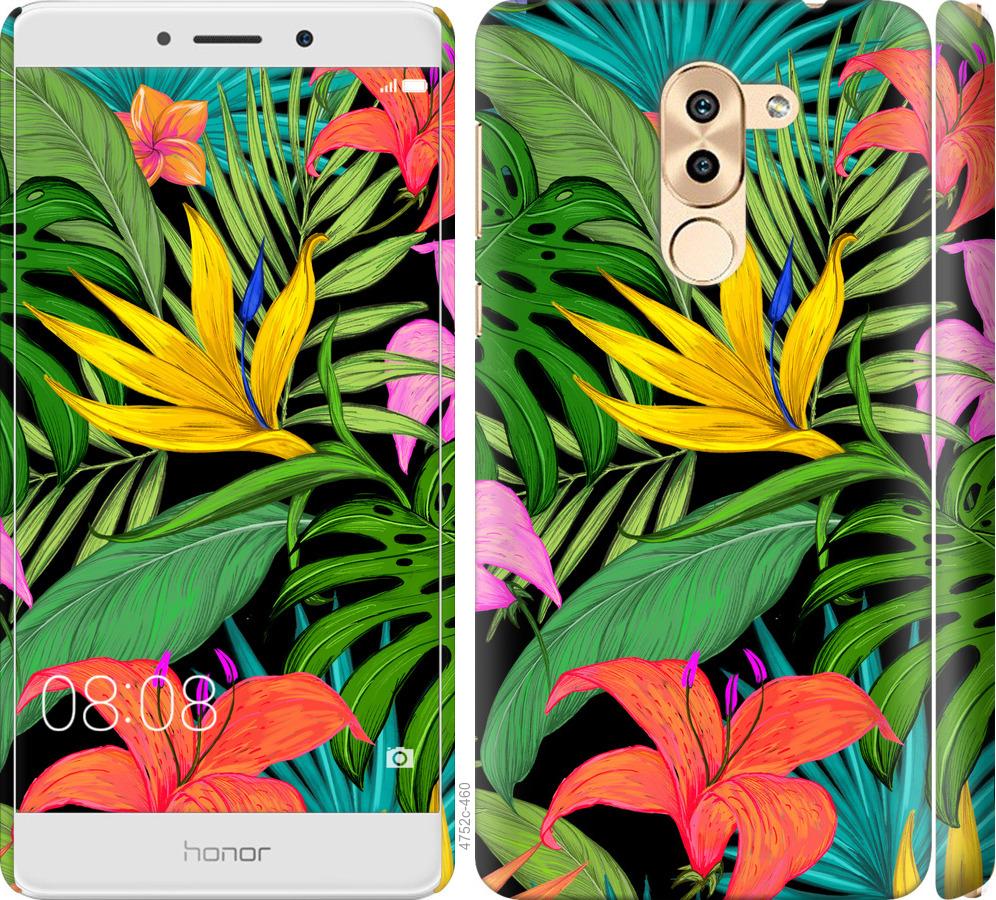 

Чохол на Huawei Mate 9 Lite Тропічні листя 1