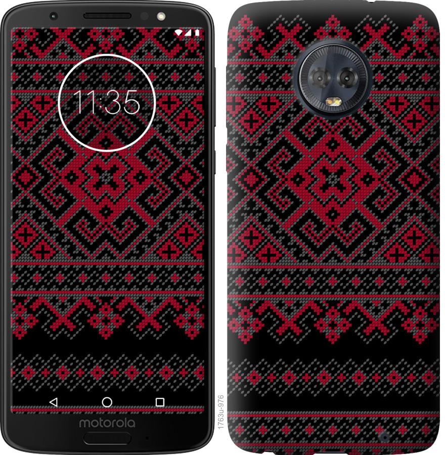 

Чохол на Motorola Moto G6 Plus Вишиванка 52