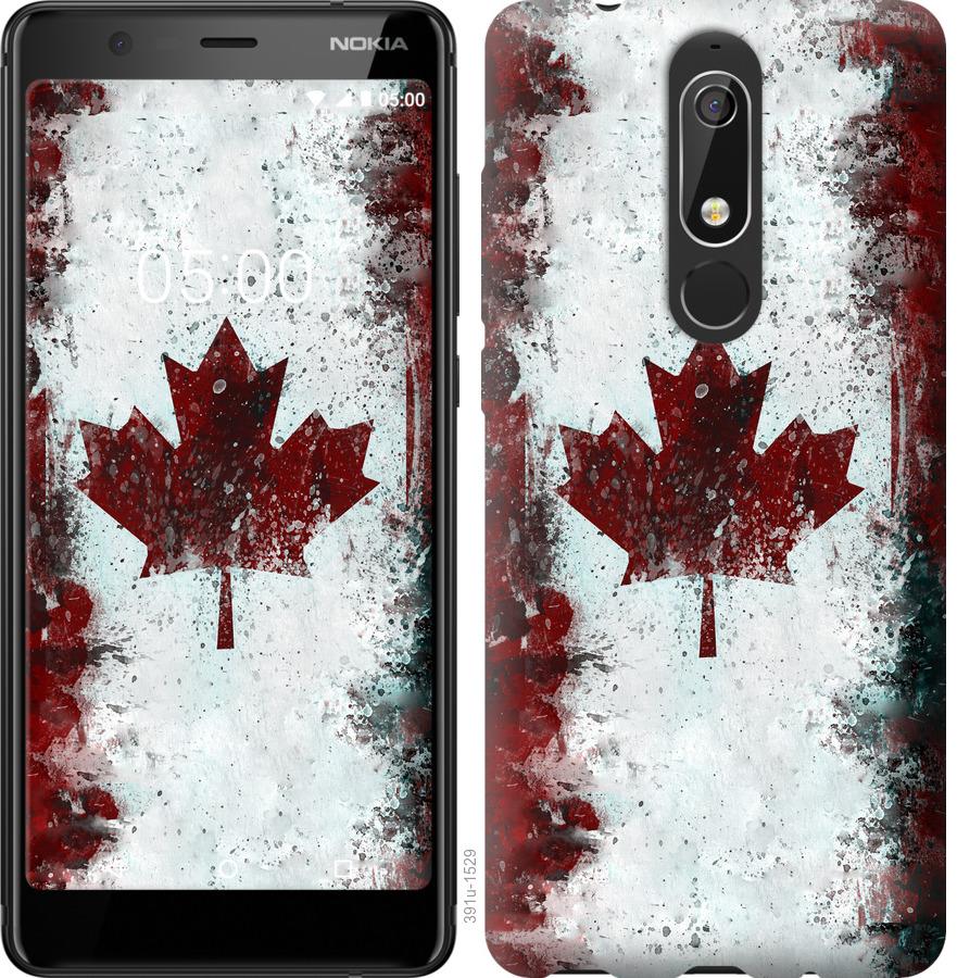 

Чохол на Nokia 5.1 Прапор Канади