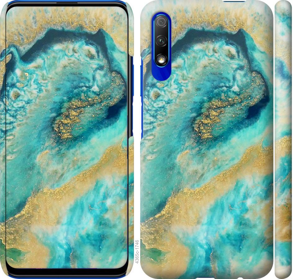 

Чохол на Huawei P Smart Pro Green marble