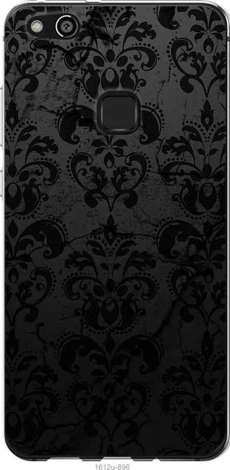 

Чехол на Huawei P10 Lite узор черный