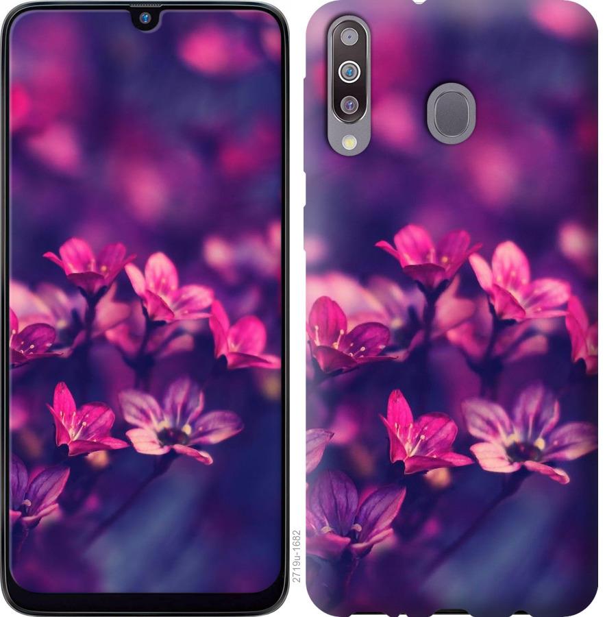 

Чохол на Samsung Galaxy M30 Пурпурні квіти