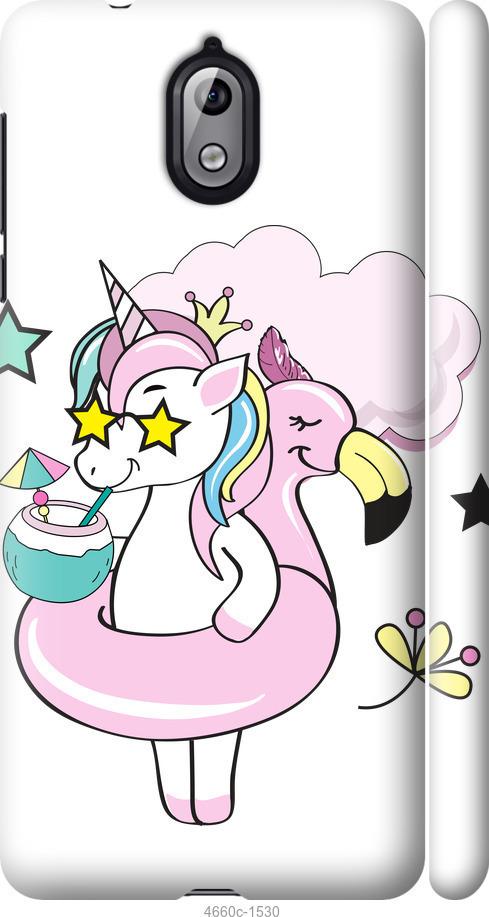 

Чехол на Nokia 3.1 Crown Unicorn