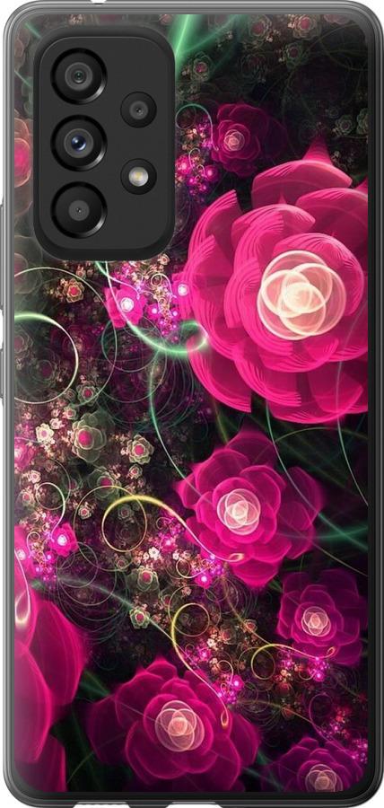 Чохол на Samsung Galaxy A53 A536E Абстрактні квіти 3
