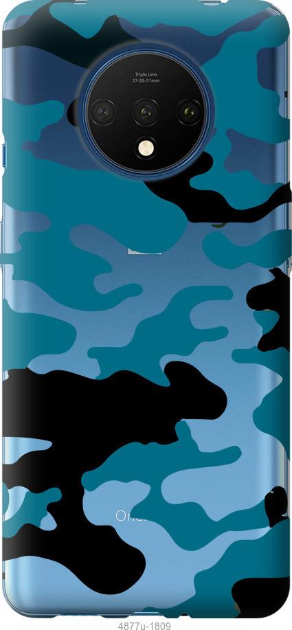 Чехол на Xiaomi Redmi K30 Pro Камуфляж прозрачный фон