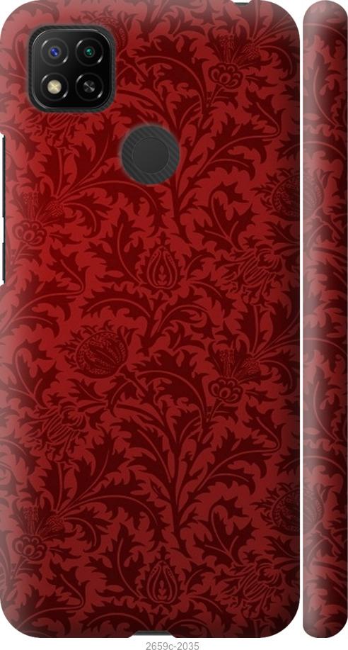 

Чехол на Xiaomi Redmi 9C Чехол цвета бордо
