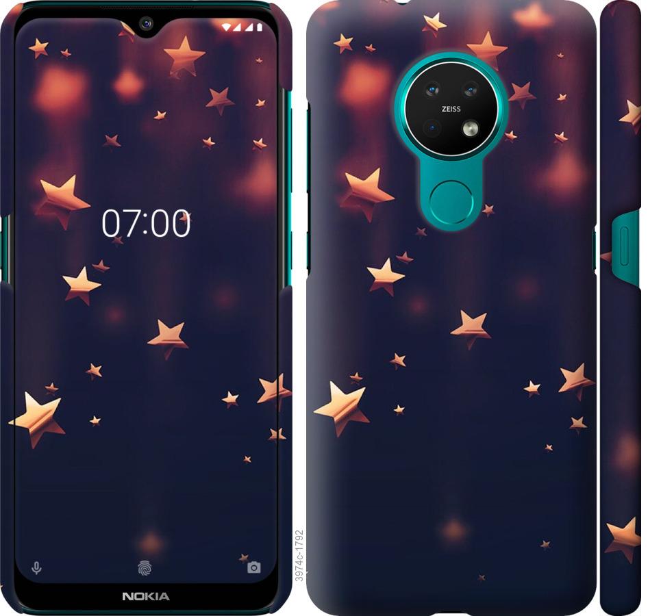 

Чехол на Nokia 7.2 Падающие звезды