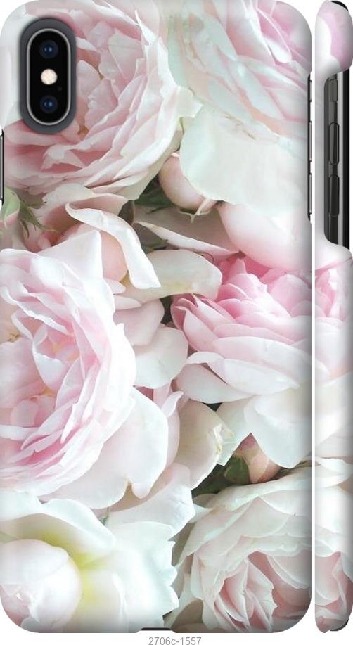 

Чехол на iPhone XS Max Пионы v2