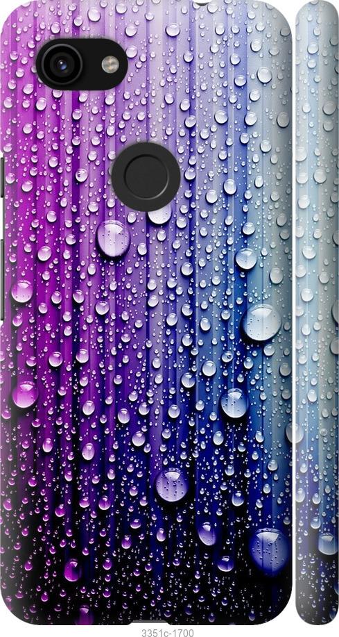 

Чехол на Google Pixel 3a Капли воды