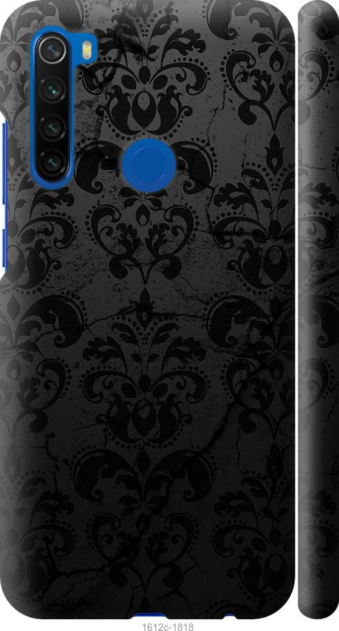 

Чехол на Xiaomi Redmi Note 8T узор черный