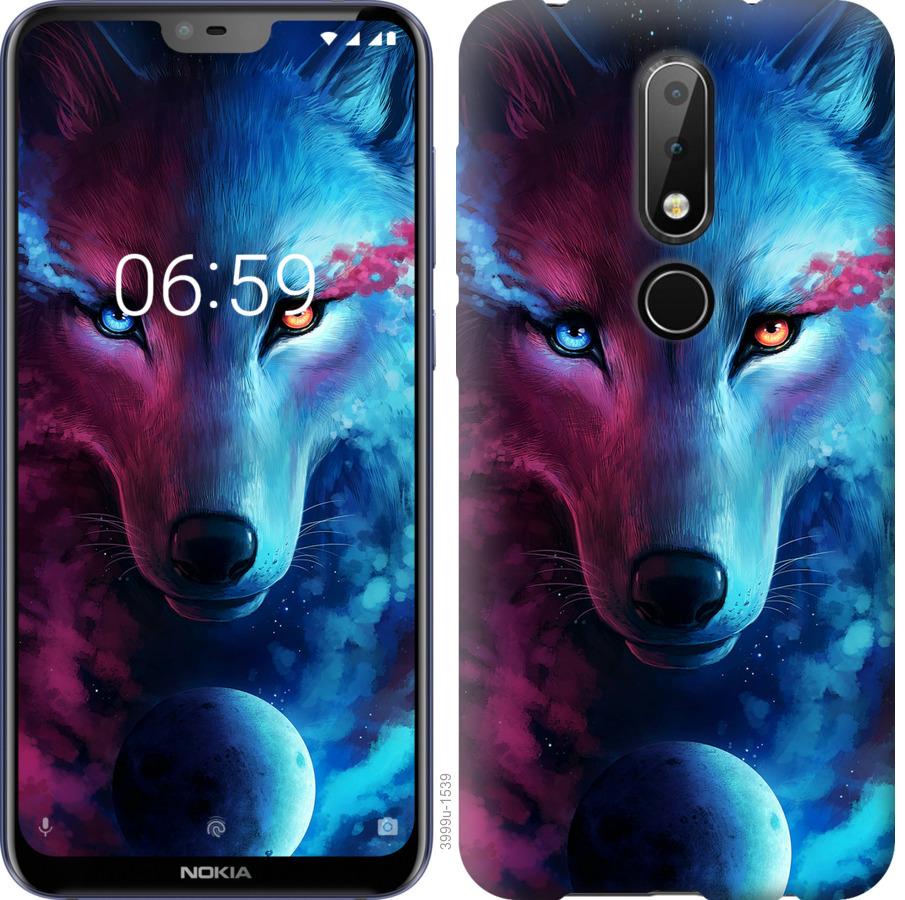 

Чохол на Nokia 6.1 Plus Арт-вовк