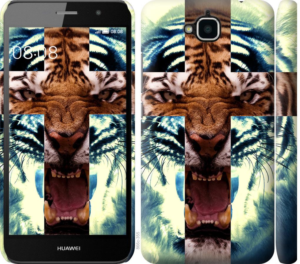 

Чохол на Huawei Y6 Pro Злий тигр