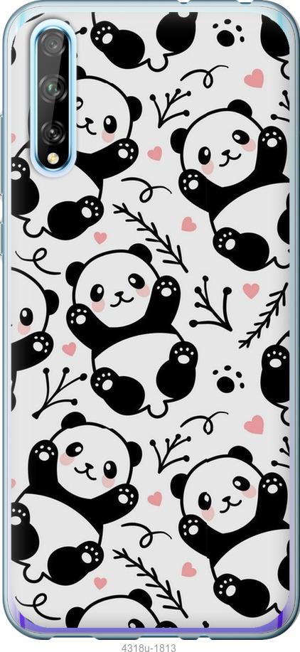 

Чехол на Huawei P Smart S Панды