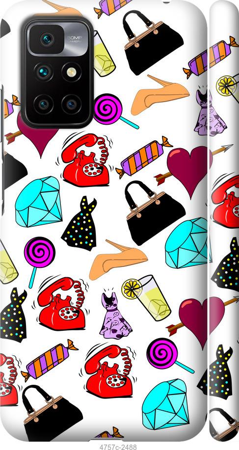 Чохол на Xiaomi Redmi 10  stickers