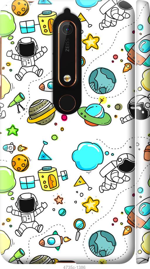 

Чехол на Nokia 6 2018 Космос