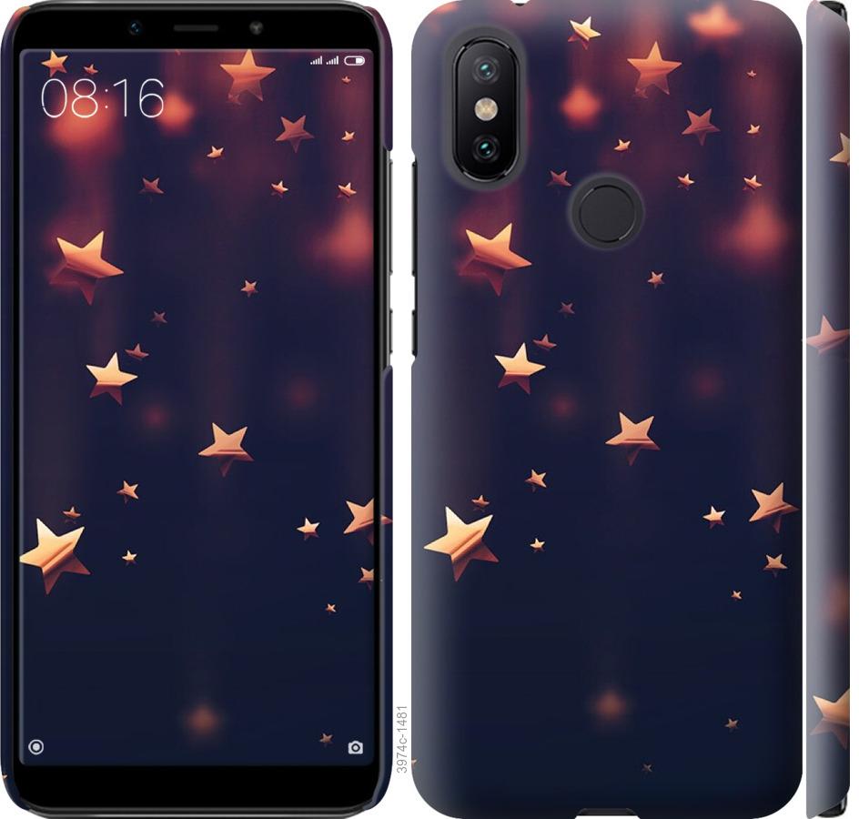

Чехол на Xiaomi Mi A2 Падающие звезды