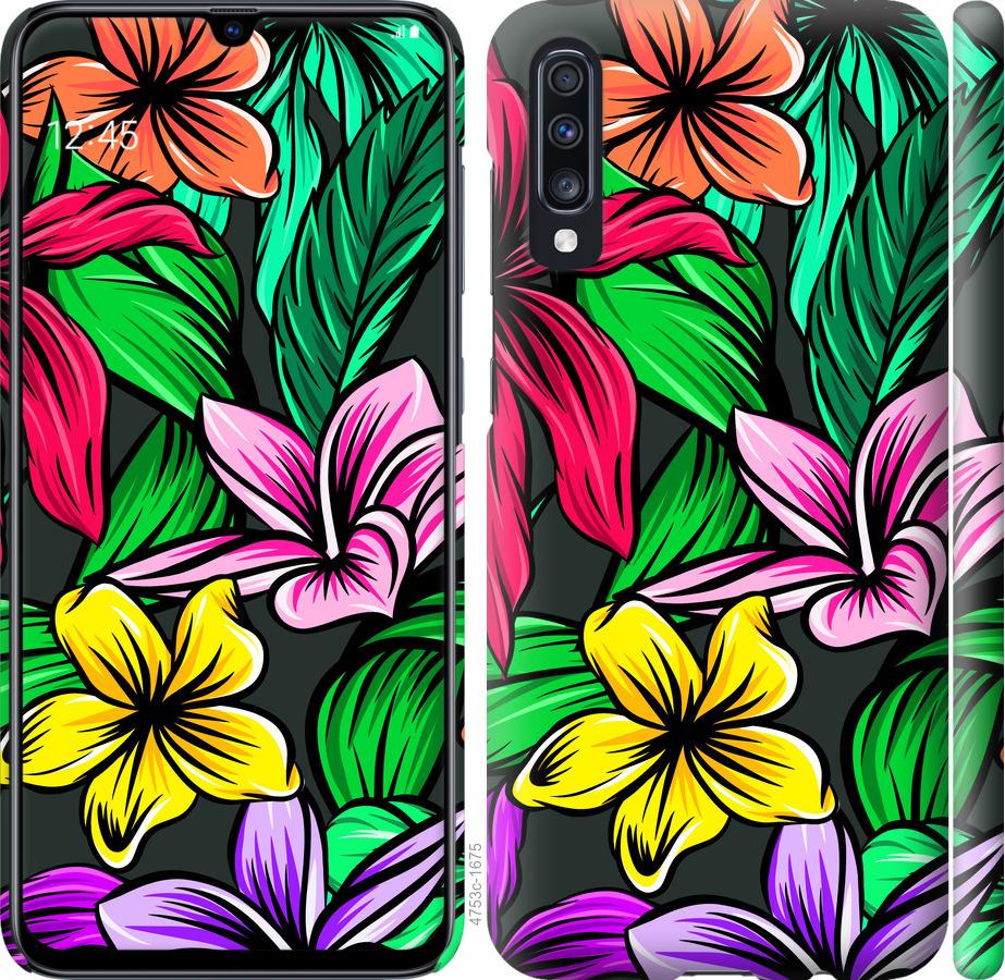 

Чохол на Samsung Galaxy A70 2019 A705F Тропічні квіти 1