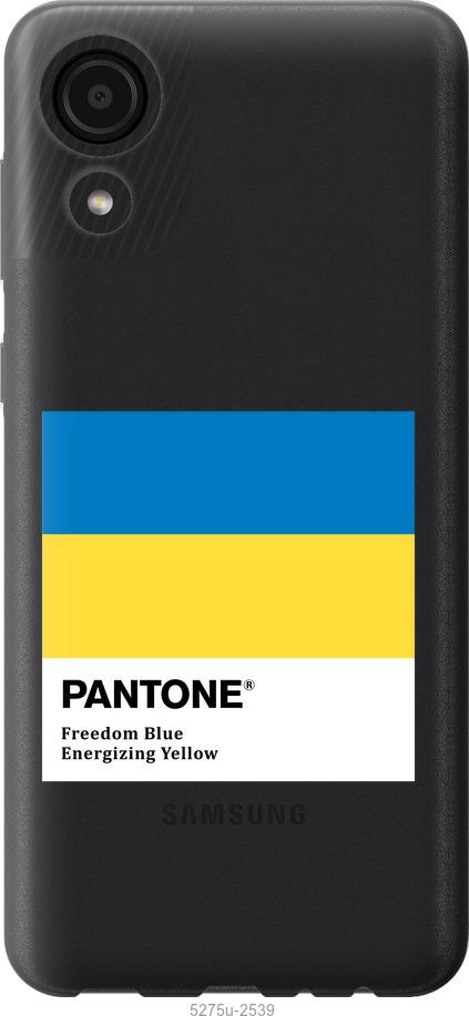 

Чехол на Samsung Galaxy A03 Core A032F Прапор Пантон