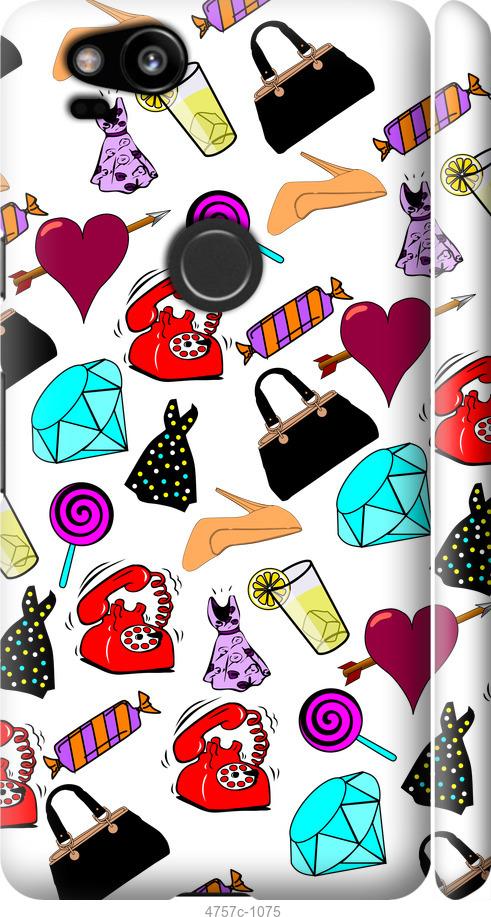 

Чехол на Google Pixel 2 stickers