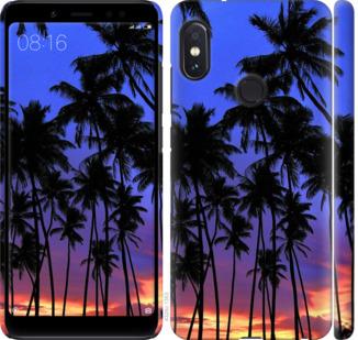 

Чехол на Xiaomi Redmi Note 5 Пальмы
