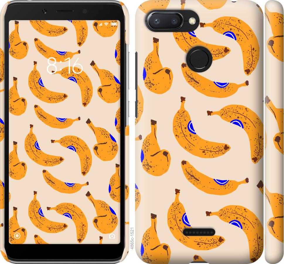 

Чехол на Xiaomi Redmi 6 Бананы 1