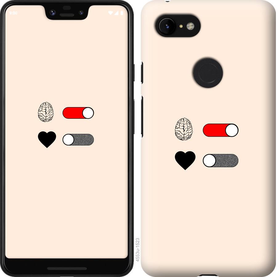 

Чехол на Google Pixel 3 XL Любовь и ум