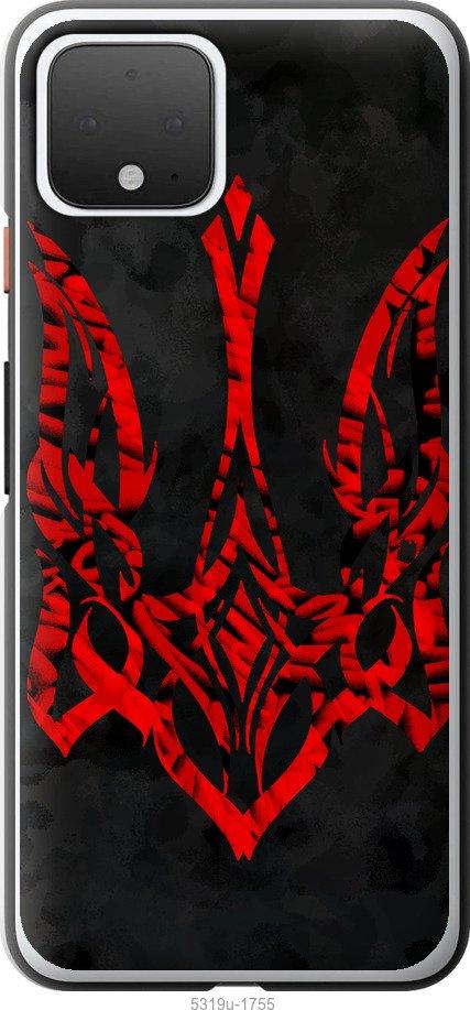 

Чехол на Google Pixel 4 Герб Украины v4