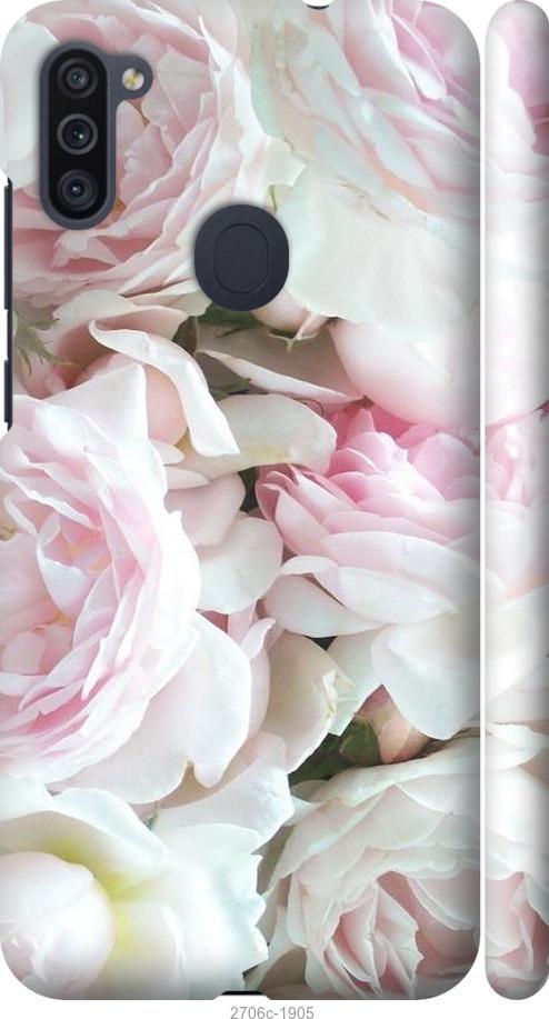 

Чехол на Samsung Galaxy M11 M115F Пионы v2