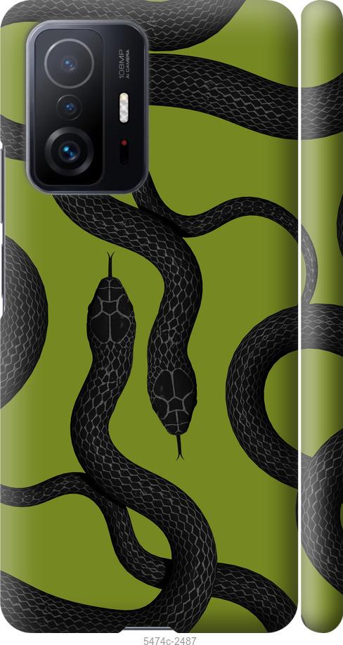 

Чехол на Xiaomi 11T Змеи v2