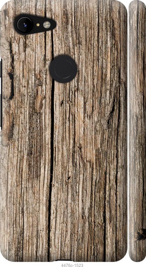 

Чохол на Google Pixel 3 XL Текстура дерева