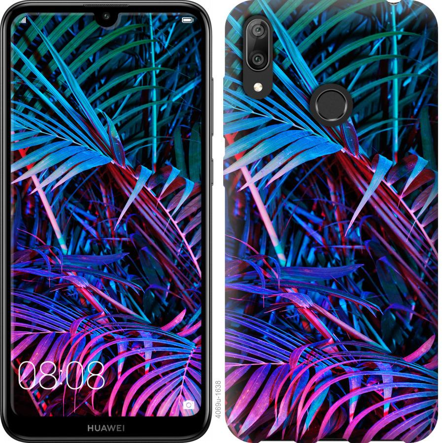 

Чохол на Huawei Y7 2019 Папороть під ультрафіолетом