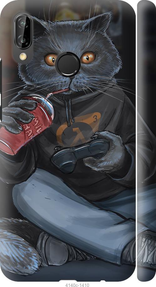 

Чехол на Huawei P20 Lite gamer cat