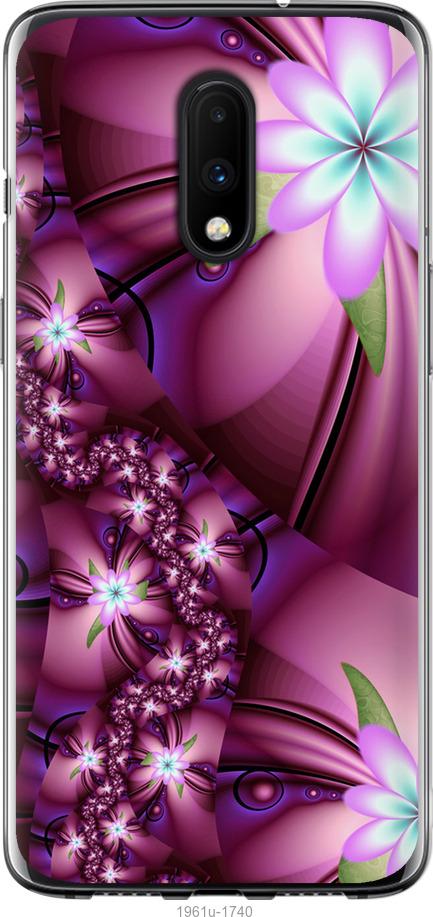 

Чехол на OnePlus 7 Цветочная мозаика