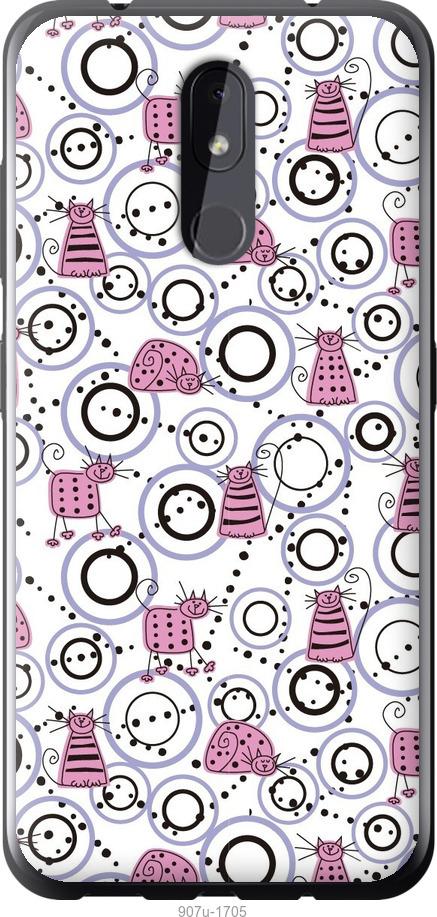

Чехол на Nokia 3.2 Смешные коты