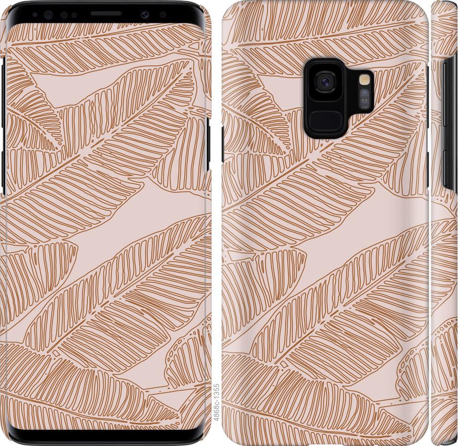 

Чохол на Samsung Galaxy S9 Листя банана