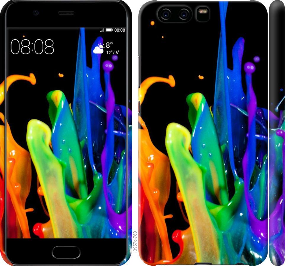 

Чохол на Huawei P10 бризки фарби