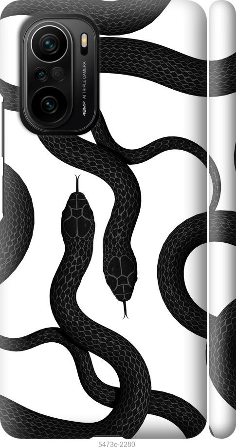 

Чехол на Xiaomi Poco F3 Змеи