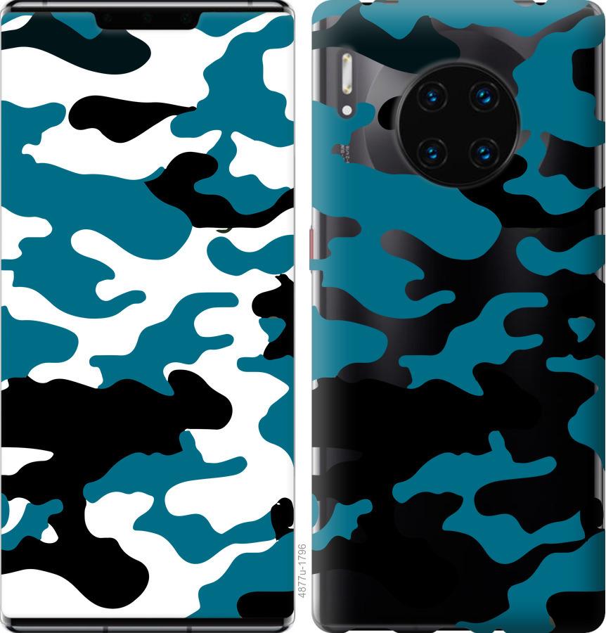 

Чехол на Huawei Mate 30 Pro Камуфляж прозрачный фон