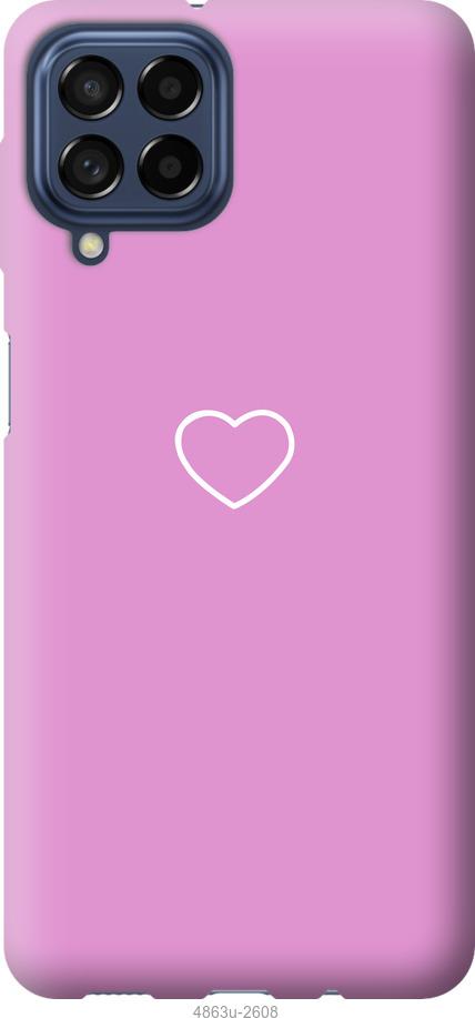 Чехол на Samsung Galaxy M53 M536B Сердце 2
