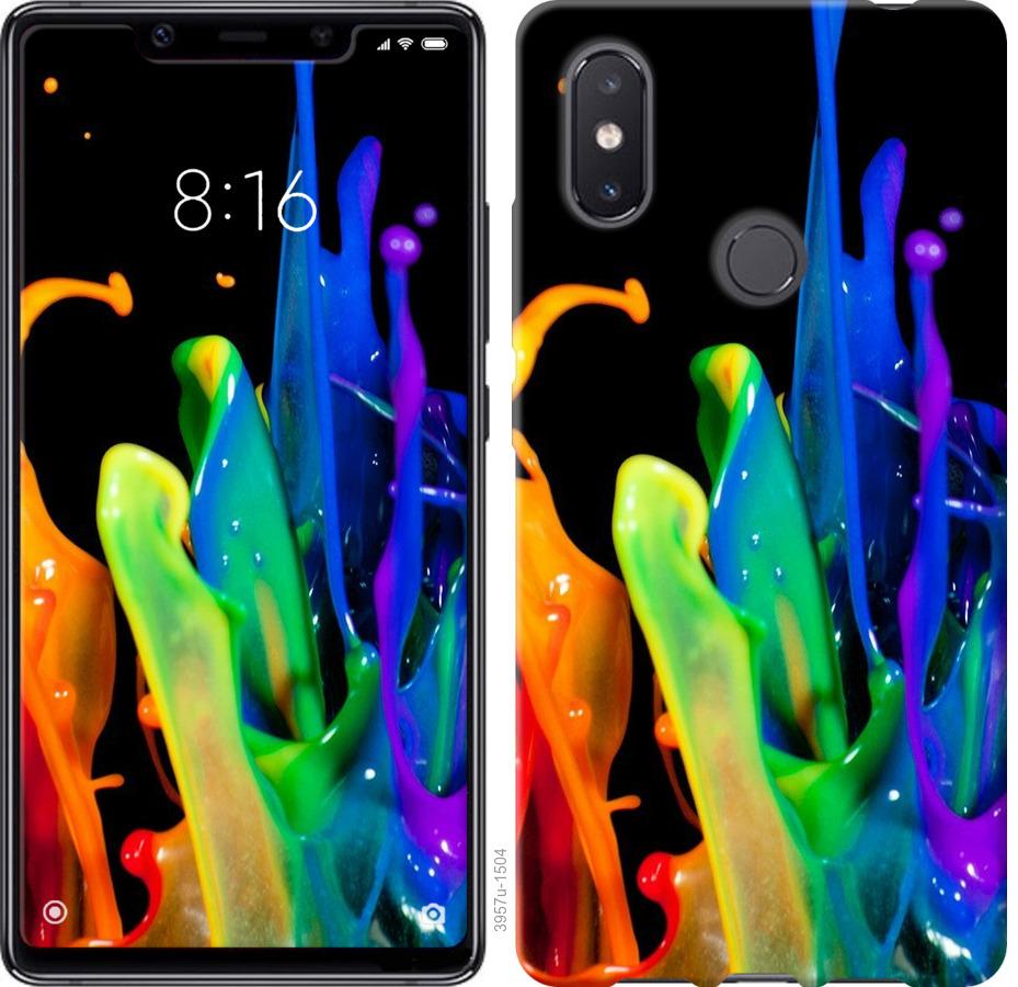 

Чохол на Xiaomi Mi8 SE бризки фарби