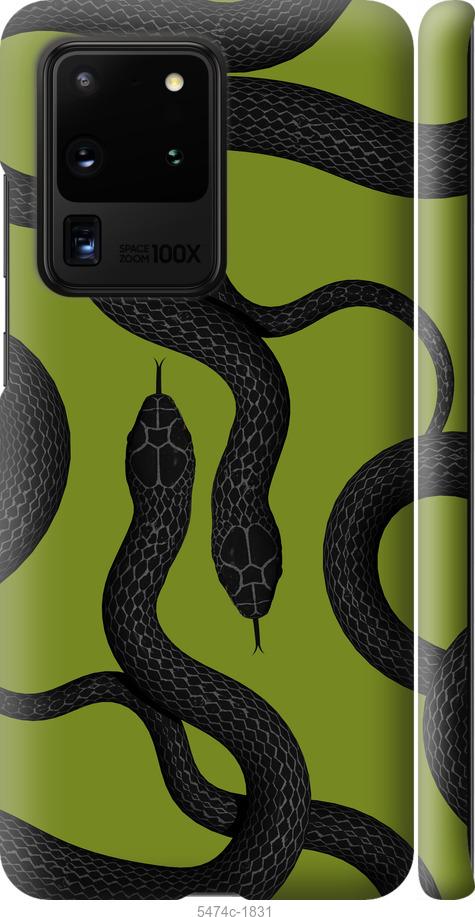

Чехол на Samsung Galaxy S20 Ultra Змеи v2