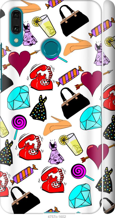 

Чехол на Huawei Y9 2019 stickers
