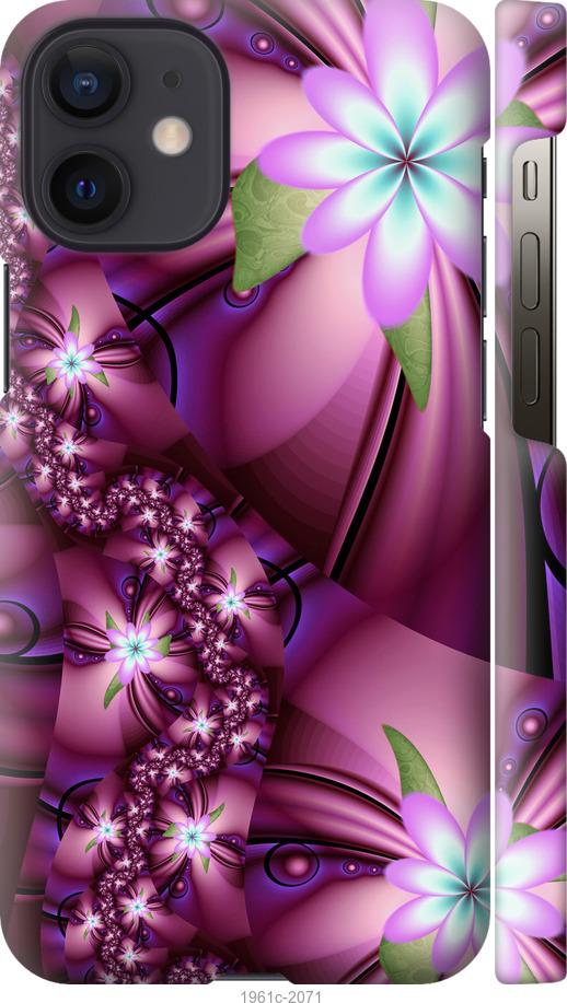

Чехол на iPhone 12 Mini Цветочная мозаика