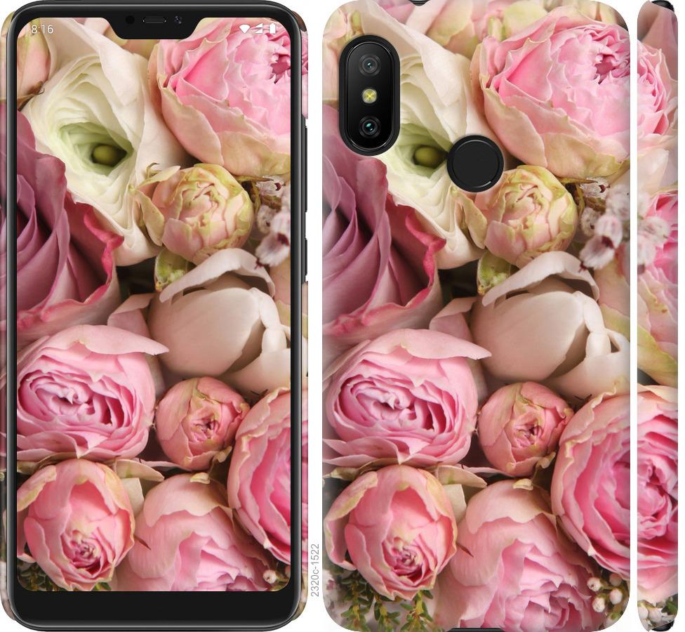

Чехол на Xiaomi Redmi 6 Pro Розы v2