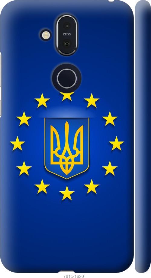 

Чехол на Nokia 8.1 Евросоюз 6