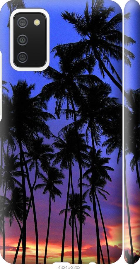 

Чехол на Samsung Galaxy A03s A037F Пальмы