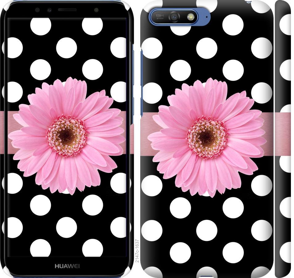 

Чохол на Huawei Y6 2018 горошок 2