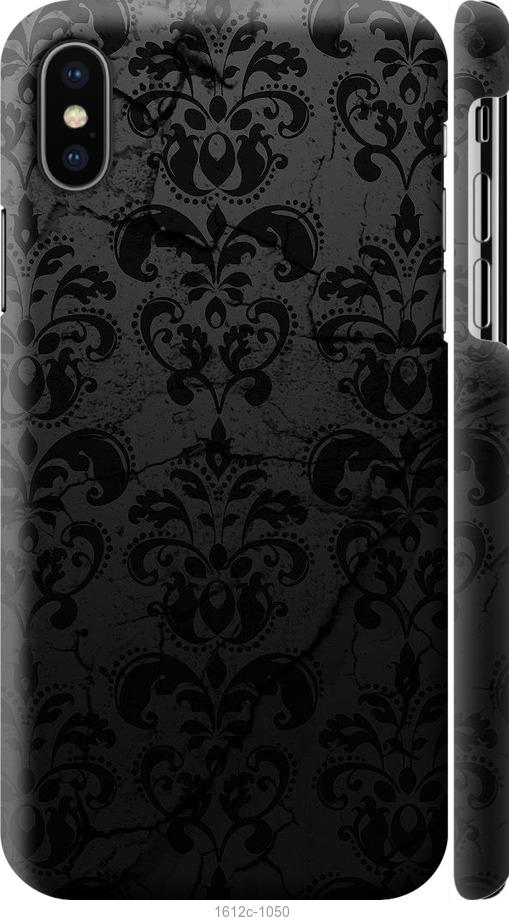 

Чехол на iPhone XS узор черный